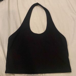 Black halter top from Shein